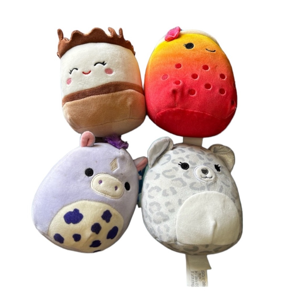 Squishmallows Four Pack of Minis.